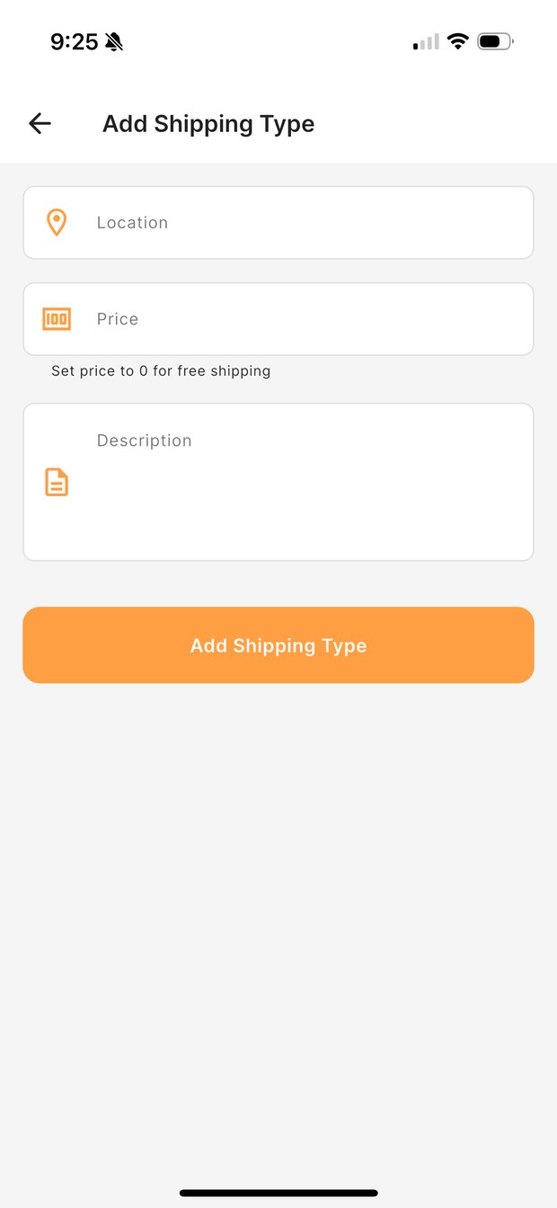 KarryBiz app shipping settings with Shipbubble and custom delivery plans